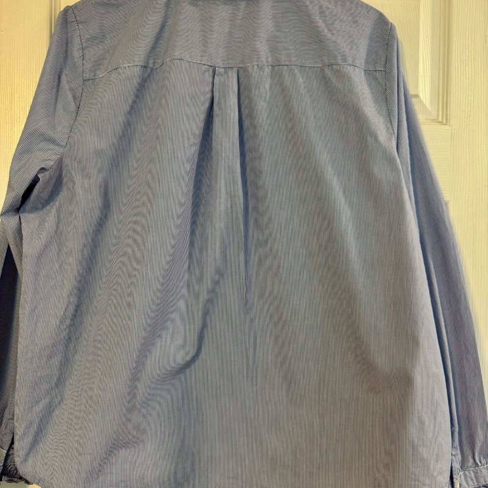 JCrew Ruffleneck Shirt - Picture 4 of 5